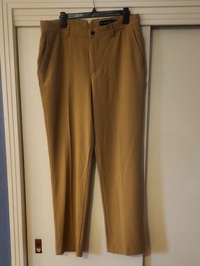 Dunning Womens Tan Dress Pants